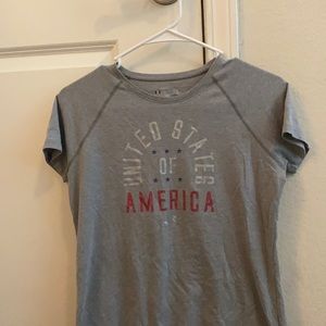 cute grey short sleeve shirt